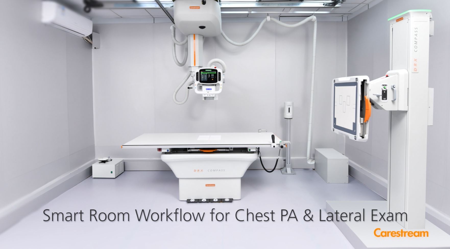 Smart Room Workflow for Chest PA & Lateral Exam