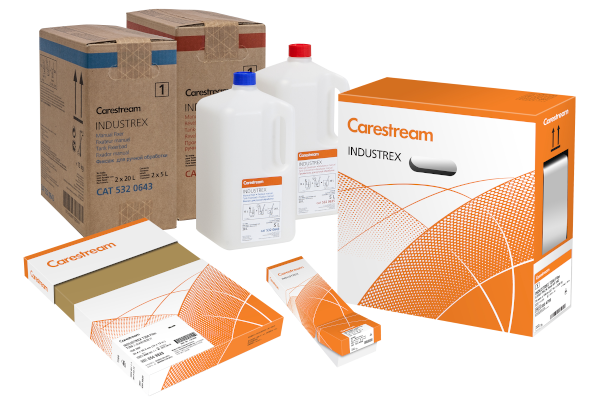 Películas y productos químicos para NDT