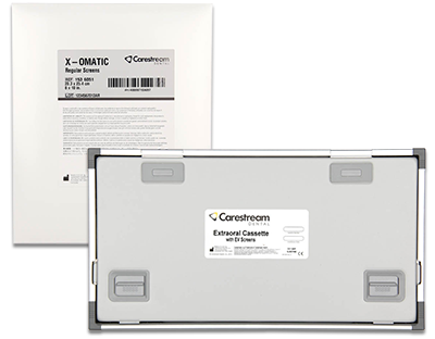 Schermi e cassette per odontoiatria