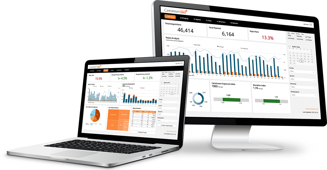Carestream 360 Laptop Graphic